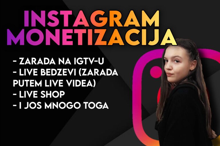 Instagram počinje da naplaćuje IGTV kreatore! – IG MONETIZACIJA 2020