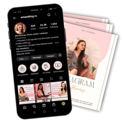 Natural Digital Product Showcase Portfolio Phone Mockup Instagram Post (1)